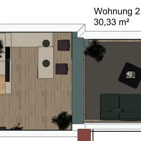 Apartament Südkiez Bude *