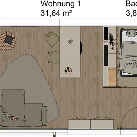 Apartament Südkiez Bude Wilhelmshaven